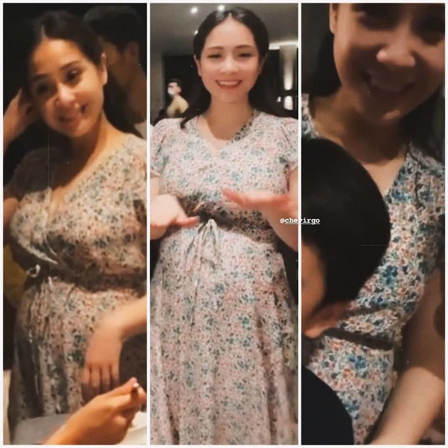 6 Potret Nagita Slavina pamer baby bump anak kedua, auranya terpancar
