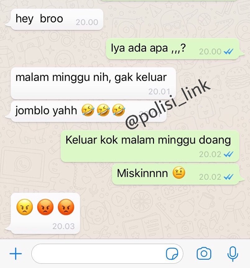 10 Chat lucu balasan saat dikatain teman, endingnya malu sendiri