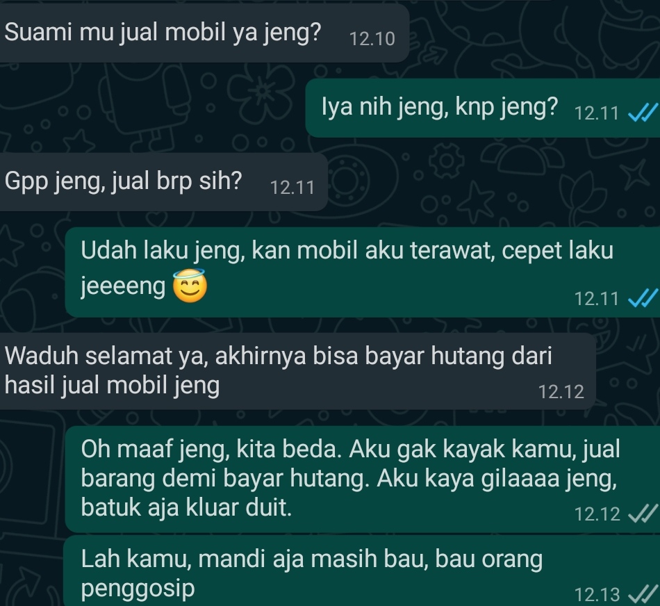 10 Chat lucu balasan saat dikatain teman, endingnya malu sendiri