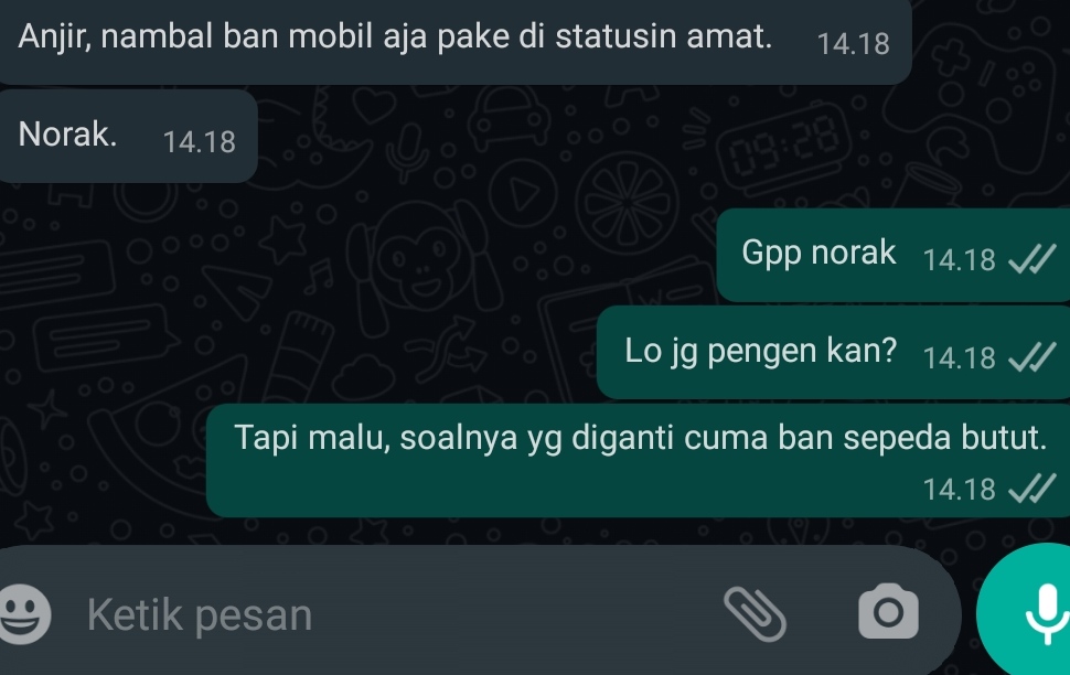10 Chat lucu balasan saat dikatain teman, endingnya malu sendiri