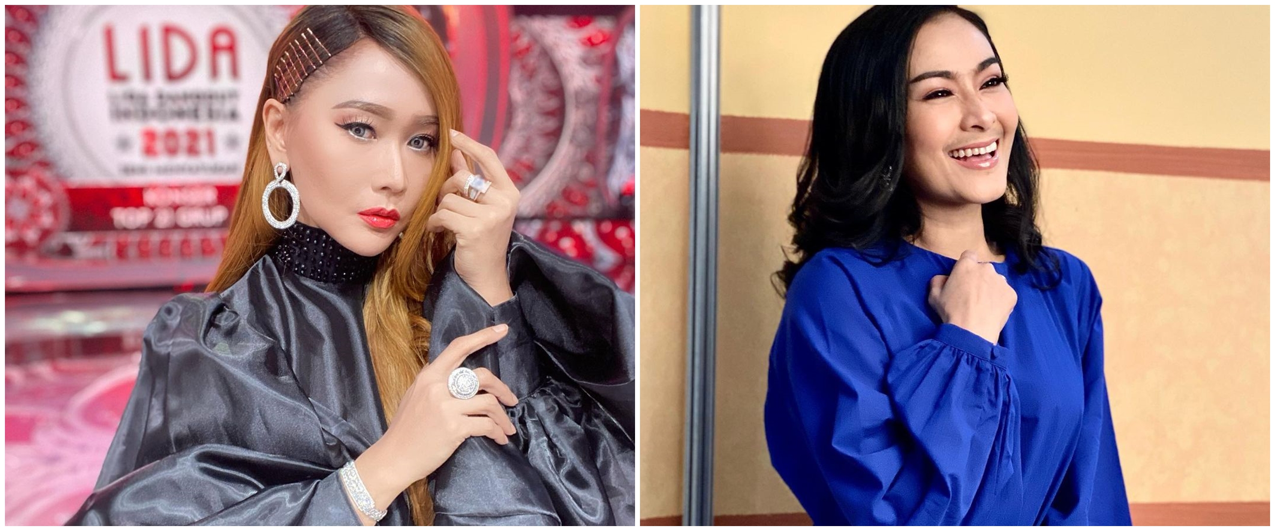 Potret gaya keseharian 7 juri D'Academy, Iis Dahlia selalu fresh