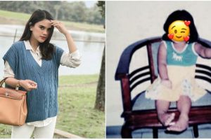 10 Potret masa kecil Audi Marissa, gaya rambutnya ikonik