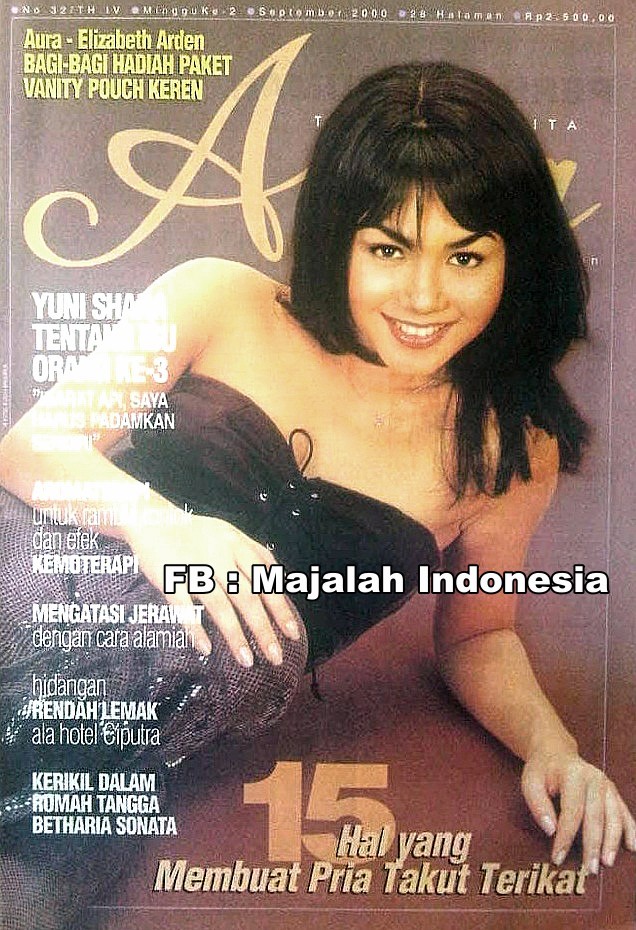 10 Pesona Yuni Shara jadi cover girl majalah lawas, cantiknya awet