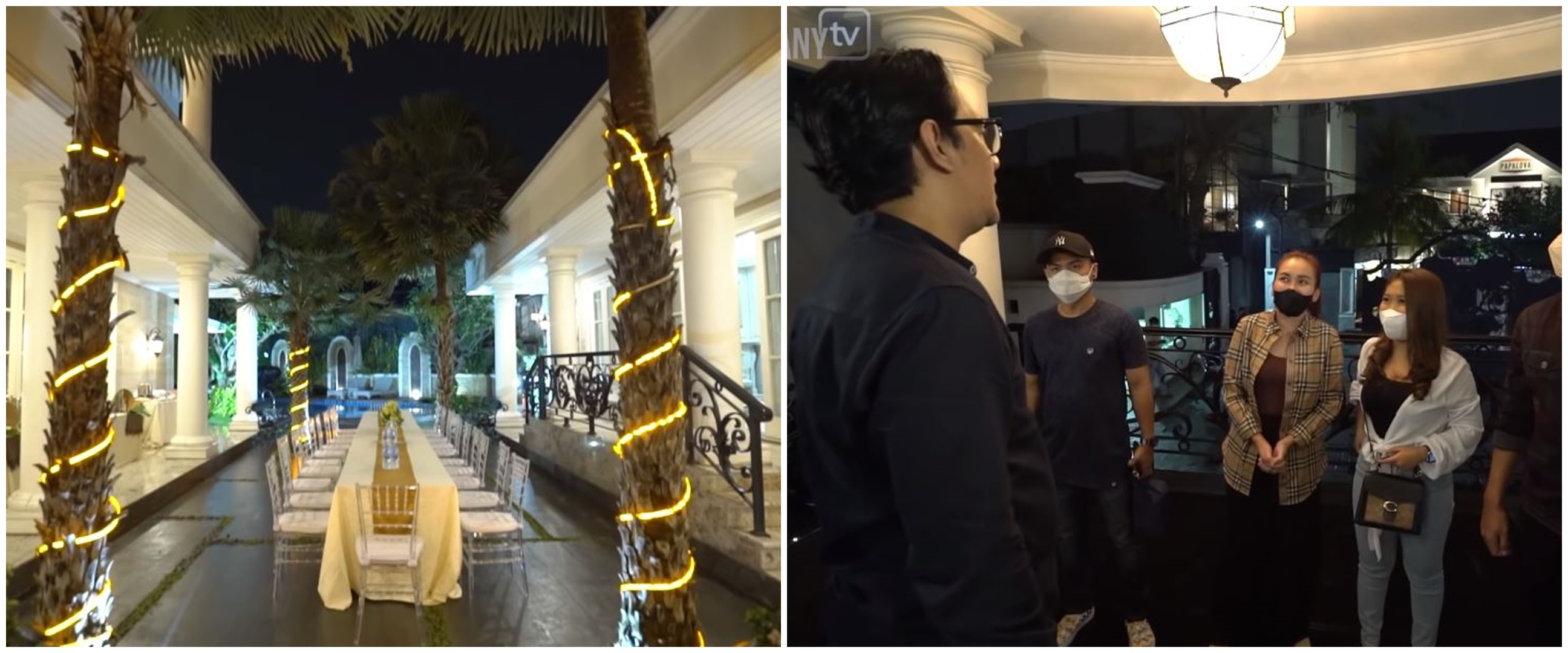 10 Momen Andre Taulany halalbihalal bareng artis, penuh kehangatan