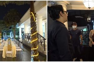 10 Momen Andre Taulany halalbihalal bareng artis, penuh kehangatan