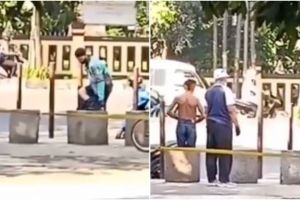 Viral driver ojol lepas busana di tempat umum, alasannya bikin haru