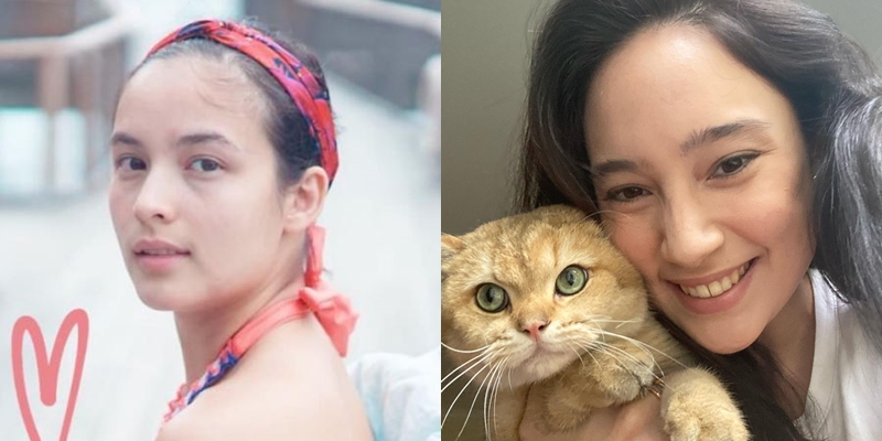 8 Beda potret Chelsea Islan dan Tatjana Saphira tanpa makeup, flawless