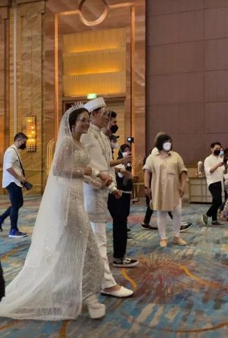 8 Momen romantis Ifan Seventeen dan Citra Monica selepas akad nikah