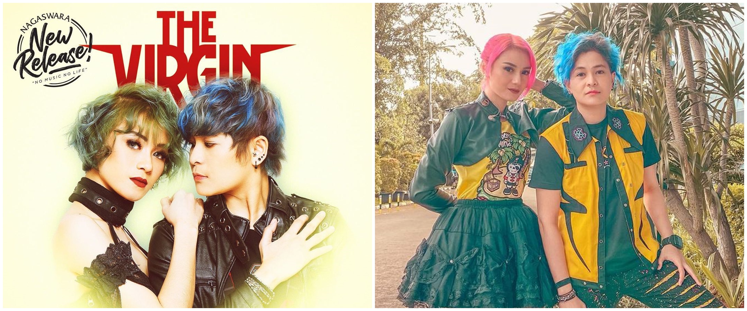 10 Potret duo The Virgin saat awal karier, gayanya curi perhatian