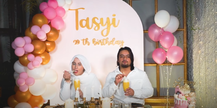 12 Potret pesta ulang tahun Tasyi Athasyia, mewah dan romantis