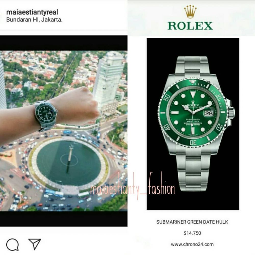 Taksiran harga 10 jam tangan Maia Estianty, ada yang Rp 1 miliar