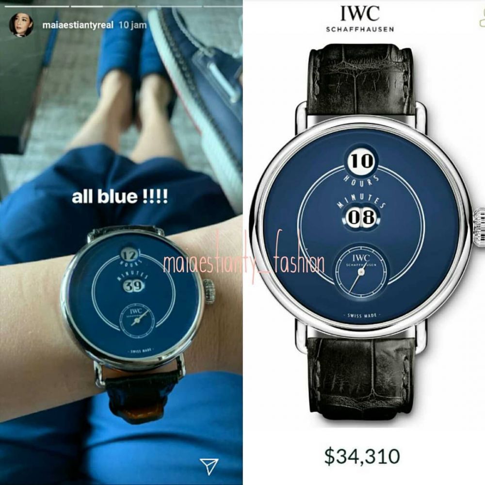 Taksiran harga 10 jam tangan Maia Estianty, ada yang Rp 1 miliar