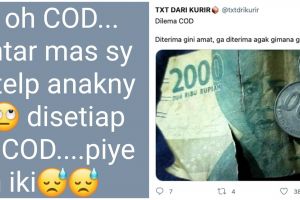 10 Curhatan lucu para kurir tentang paket COD, penuh lika-liku