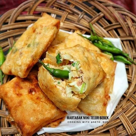 20 Resep martabak telur mini, enak dan mudah dibuat