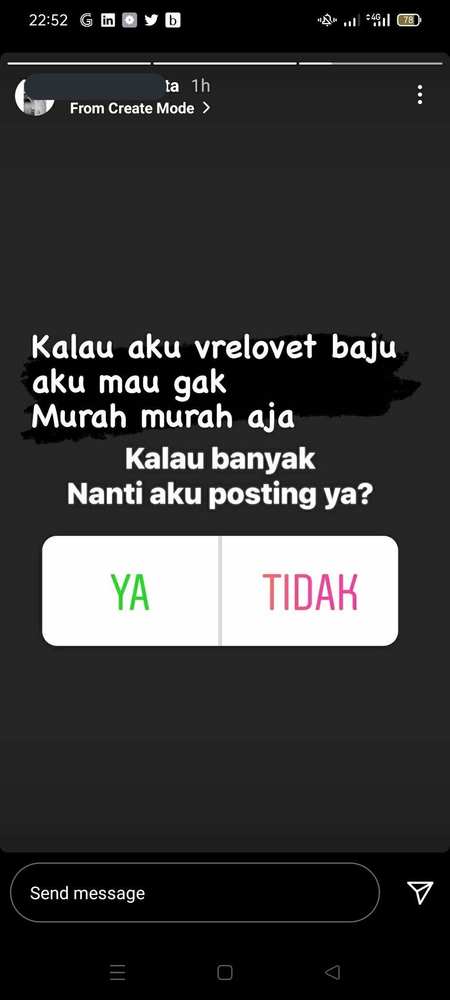 10 Status WhatsApp lucu para pedagang ini endingnya bikin geregetan
