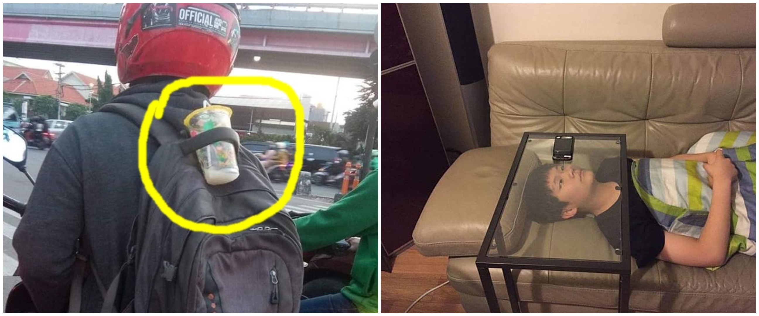 10 Life hack absurd ala cowok-cowok ini bikin nyengir lebar