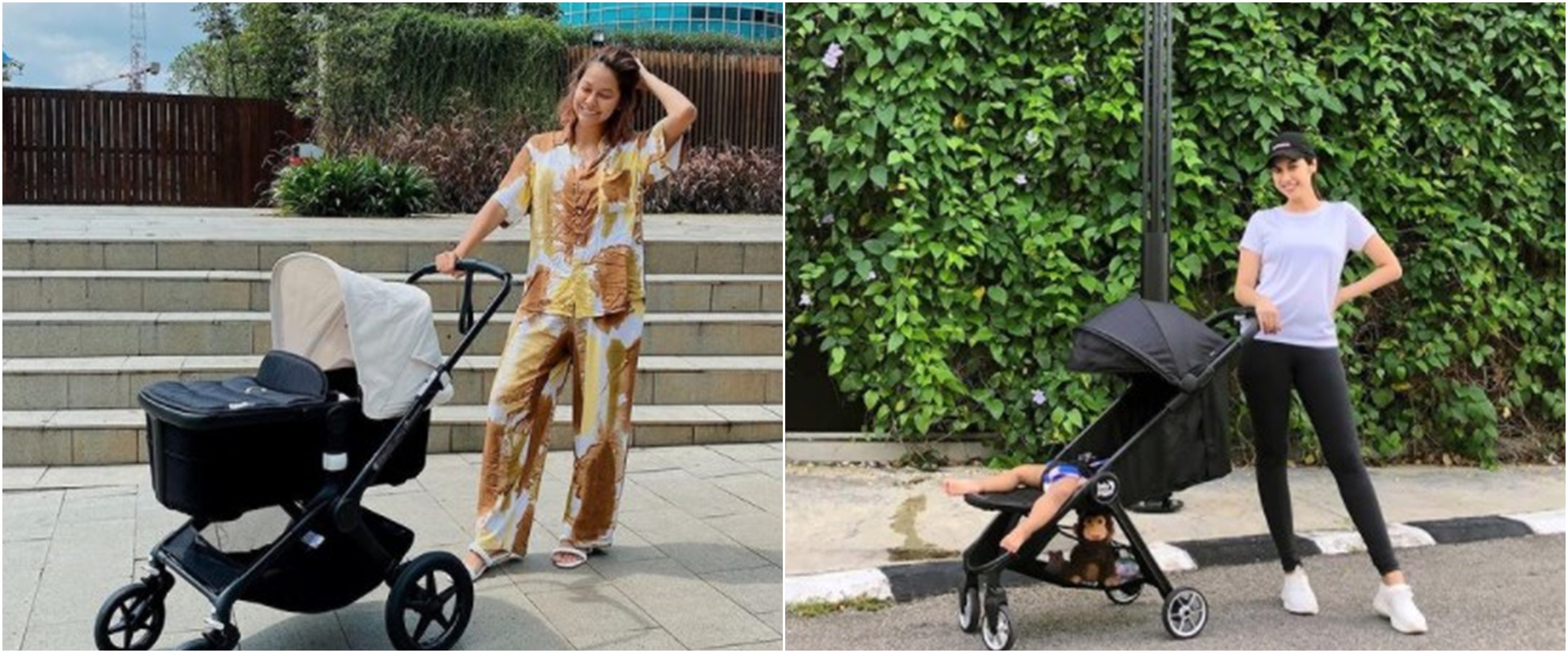 Gaya 7 seleb istri pemain bola momong anak, Jennifer Bachdim stylish  