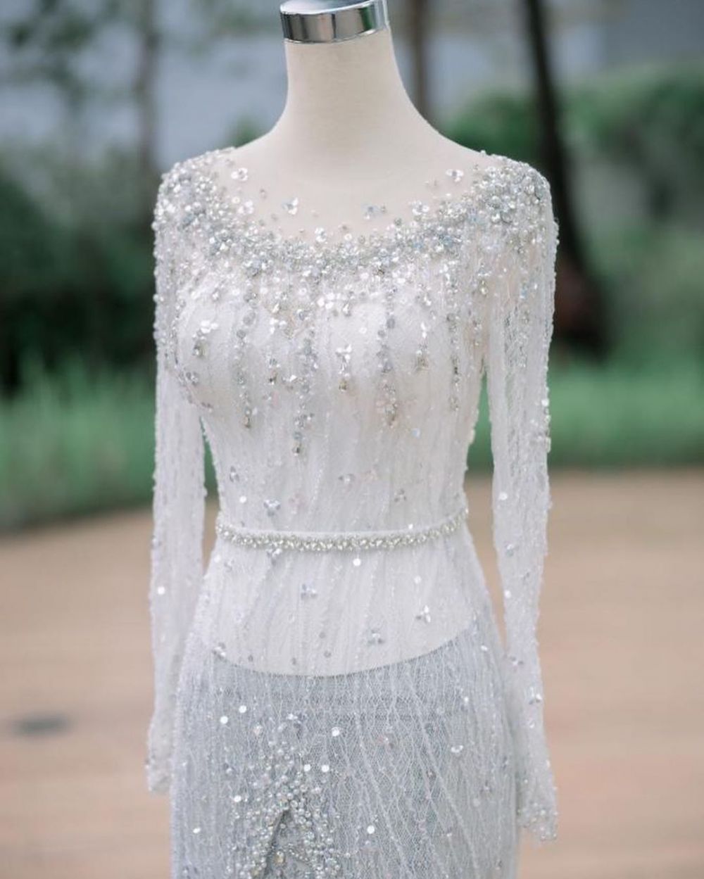 Cerita di balik kebaya pengantin Citra Monica, penuh makna