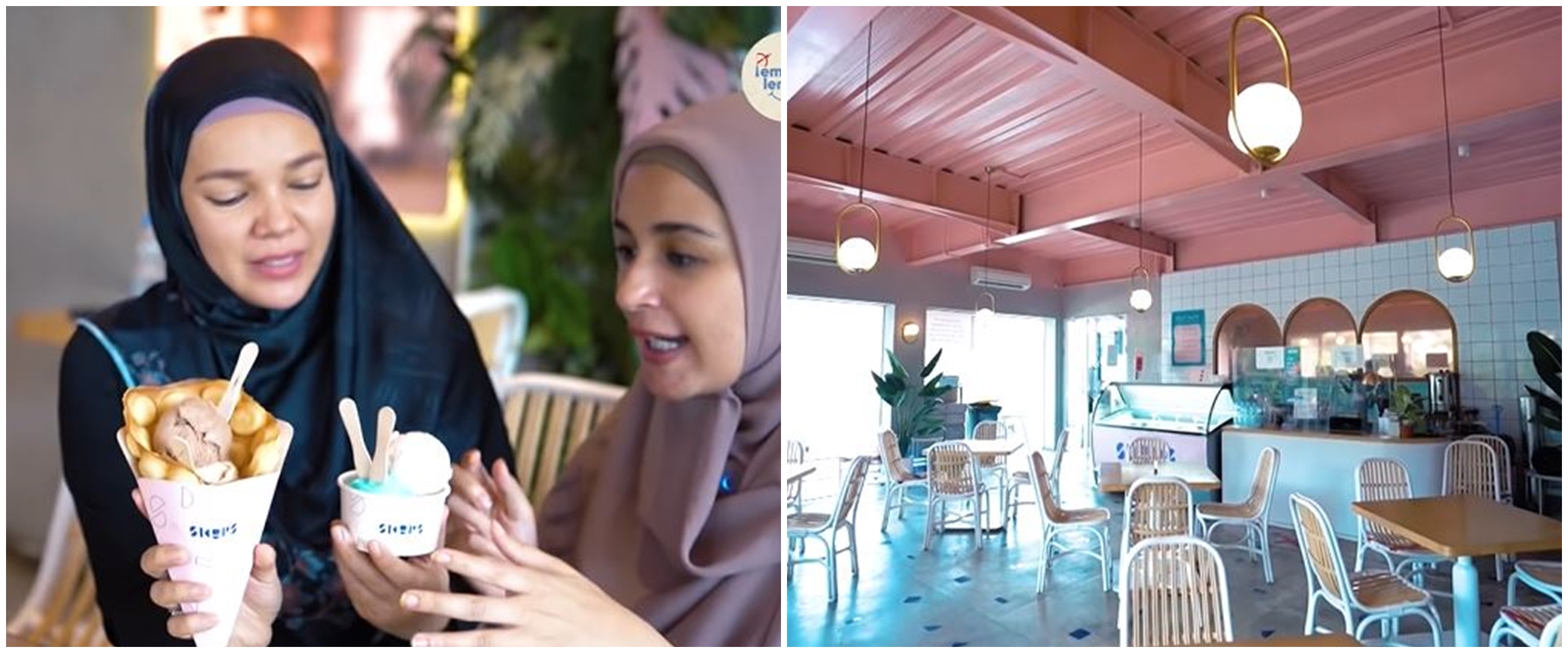 10 Potret restoran milik Dewi Sandra dan suami, bernuansa serba pink