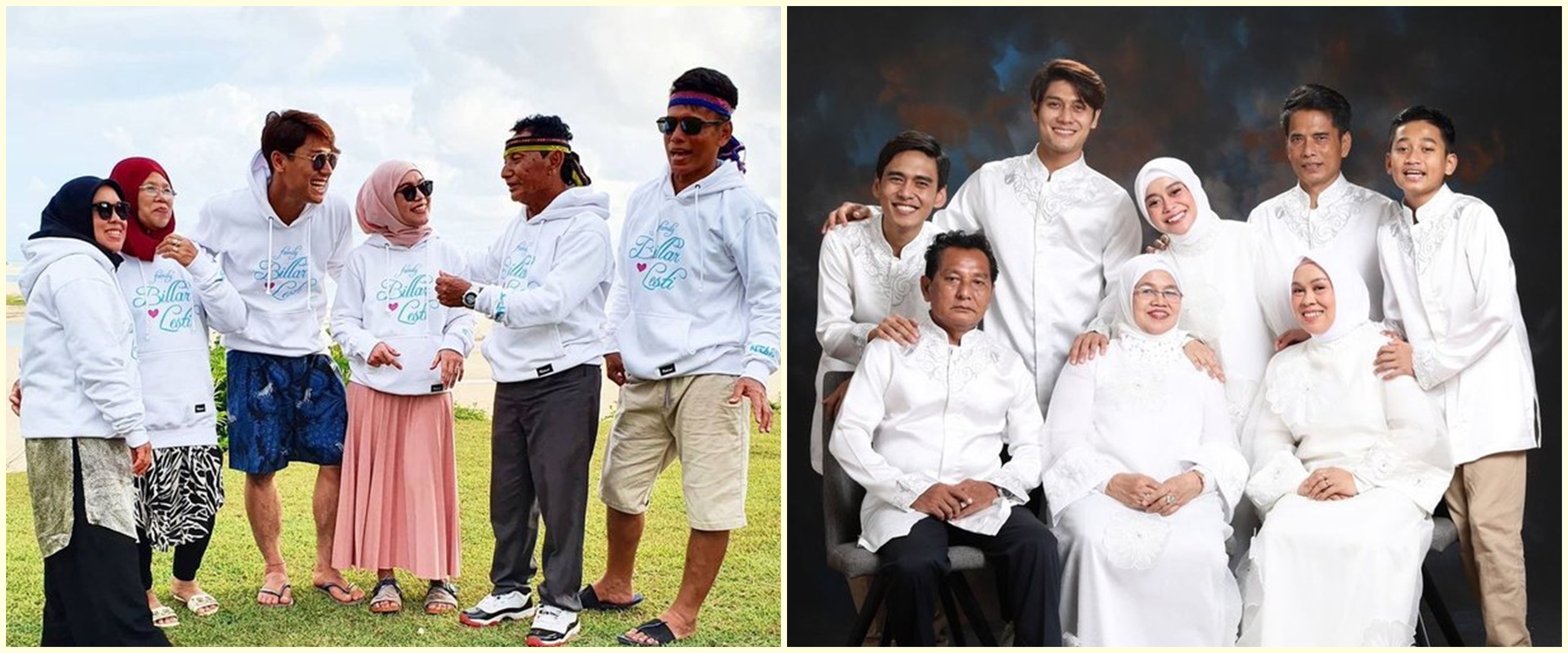 10 Momen hangat keluarga Rizky Billar dan Lesty Kejora, besan idaman