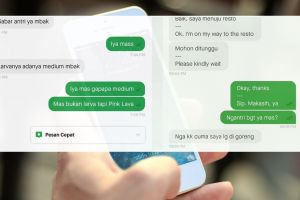 12 Chat lucu driver ojek online antar makanan, endingnya bikin bingung