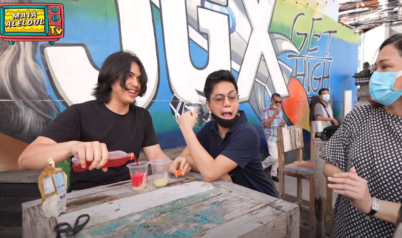 10 Momen Maia Estianty ditantang El Rumi naik wahana ekstrem, kocak