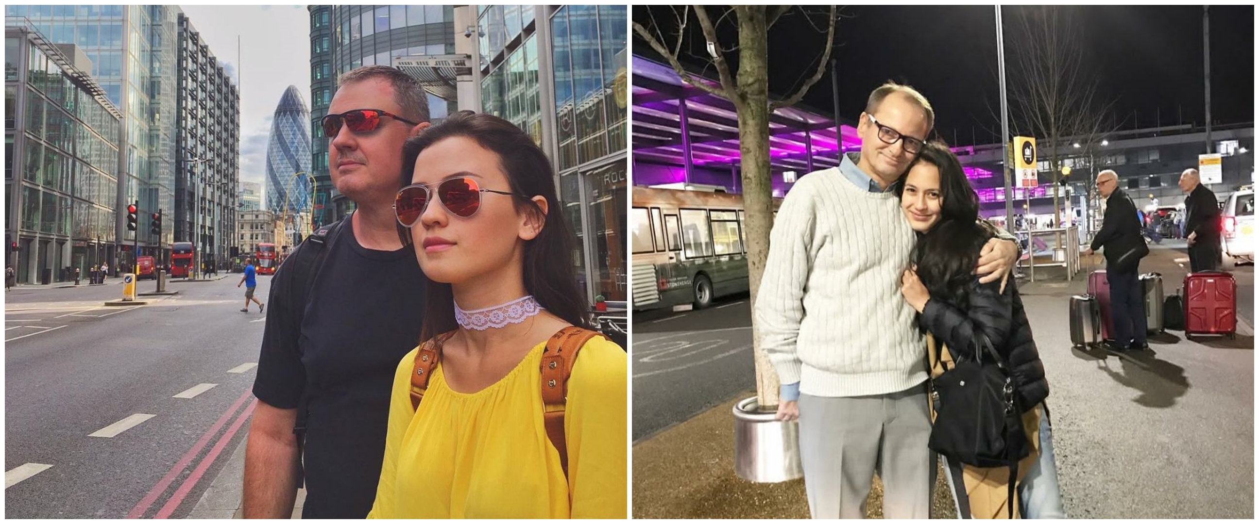 Potret 8 seleb cantik blasteran Inggris bareng ayah, sweet abis