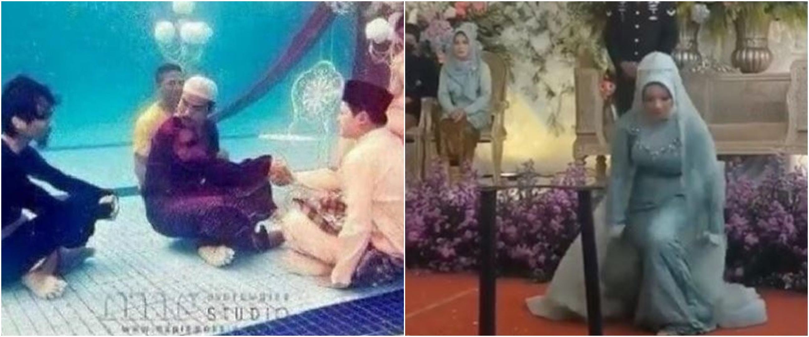 6 Momen mempelai lakukan atraksi saat pesta nikah, bikin dahi berkerut