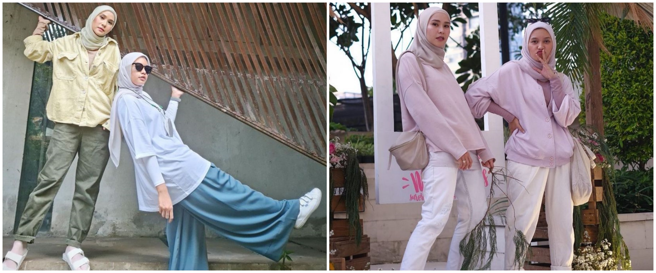 10 Potret kompak Zaskia Adya Mecca dan manajer, bak saudara kandung