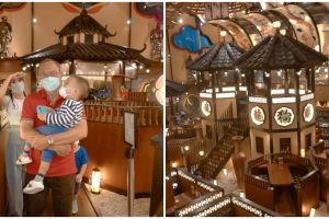 10 Momen kejutan ulang tahun ayah Ayu Dewi, kosongkan satu restoran