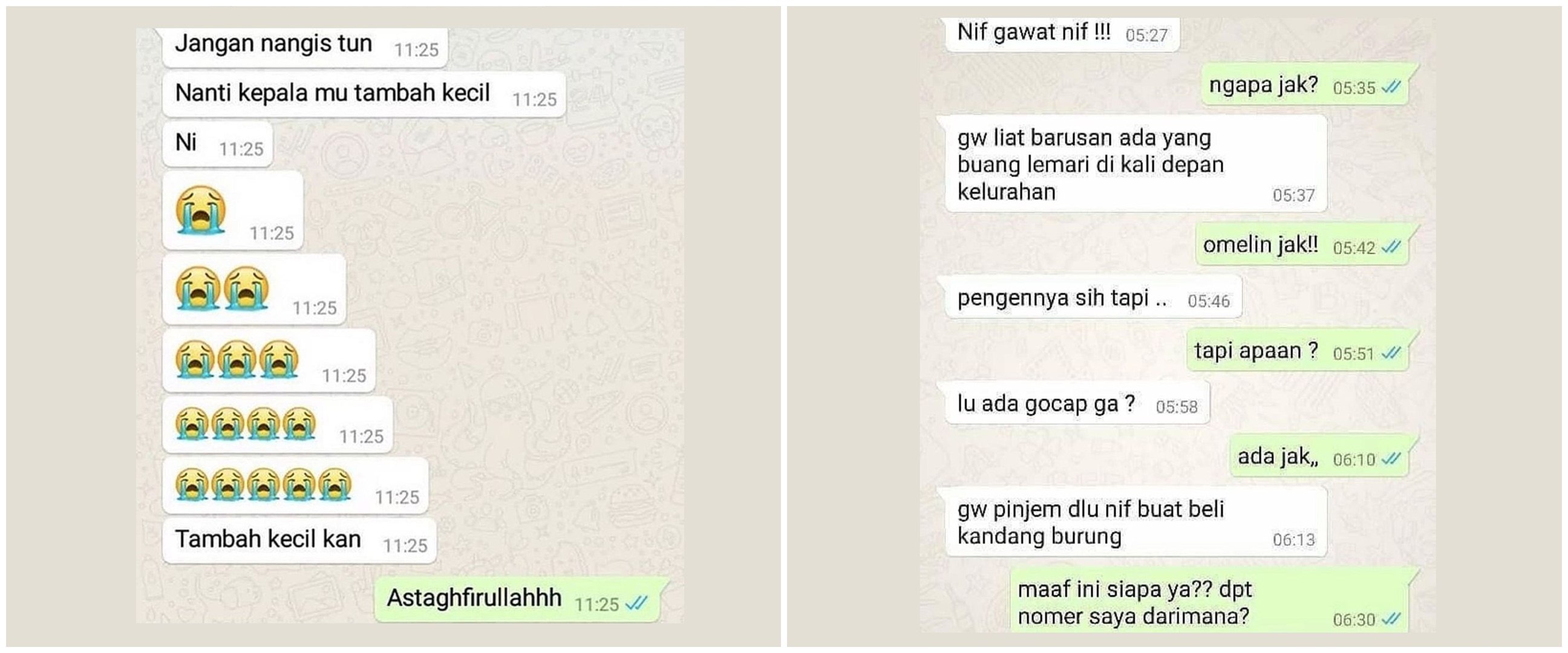 9 Chat lucu ngingetin temen ini endingnya malah nyeleneh