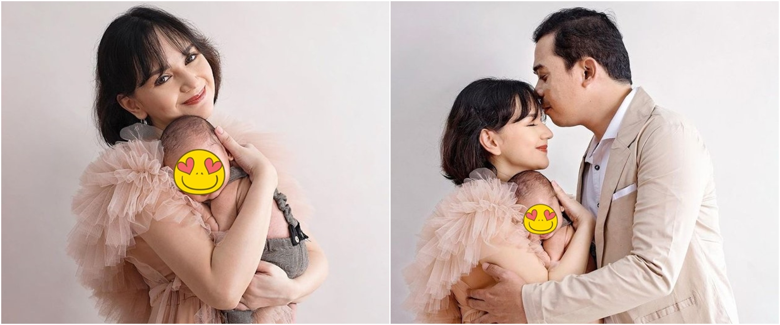 10 Potret Angelica Simperler dan baby Ryuzi, bikin gemas