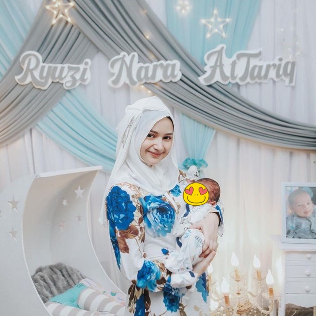 10 Potret Angelica Simperler dan baby Ryuzi, bikin gemas