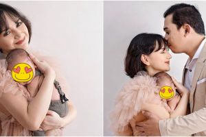 10 Potret Angelica Simperler dan baby Ryuzi, bikin gemas
