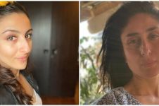 10 Beda gaya Kareena Kapoor dan Soha Ali Khan saat momong anak