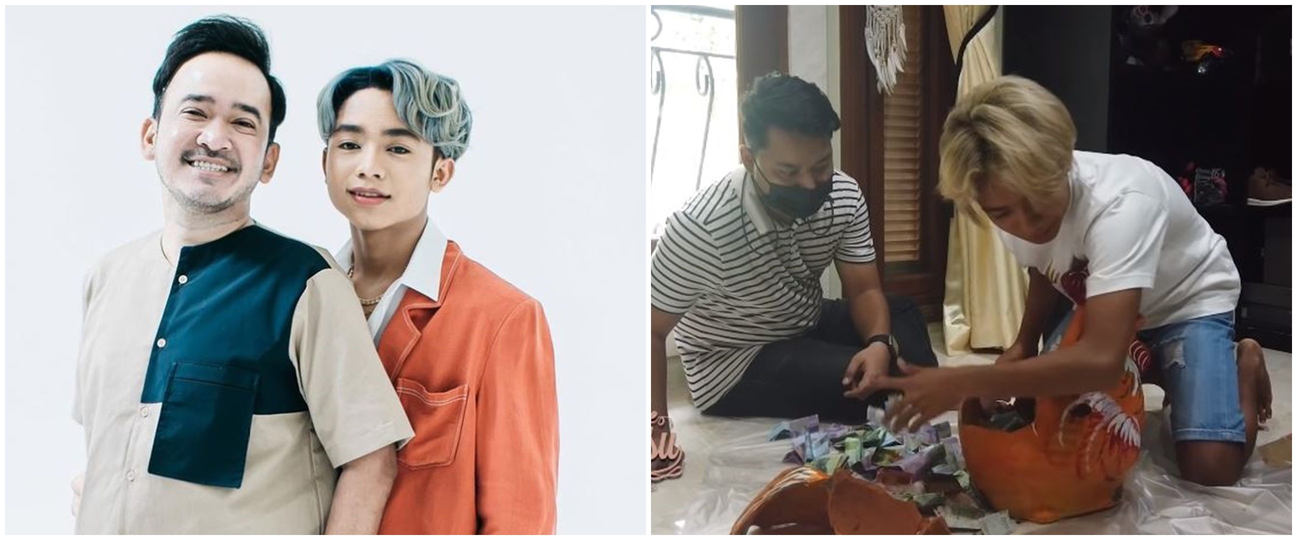 Betrand Peto pecahkan celengan untuk belikan kado adik, ini nominalnya