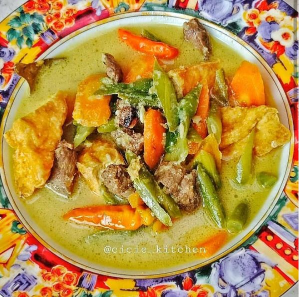 10 resep buncis santan © berbagai sumber