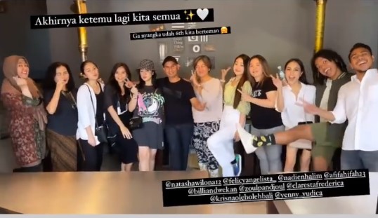 6 Momen keseruan Felicya Angelista dan Natasha Wilona temu kangen