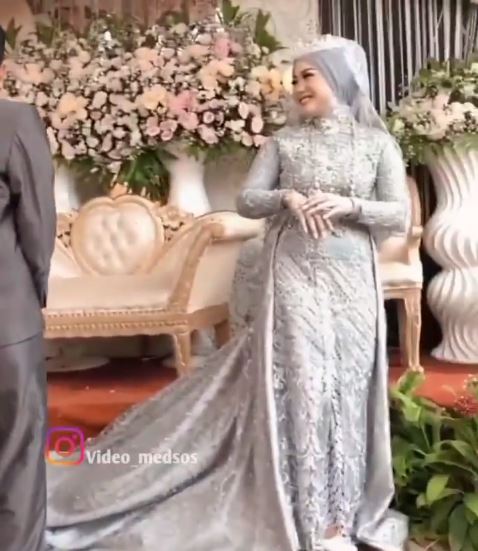 Viral video kerbau melintasi tempat acara resepsi pernikahan