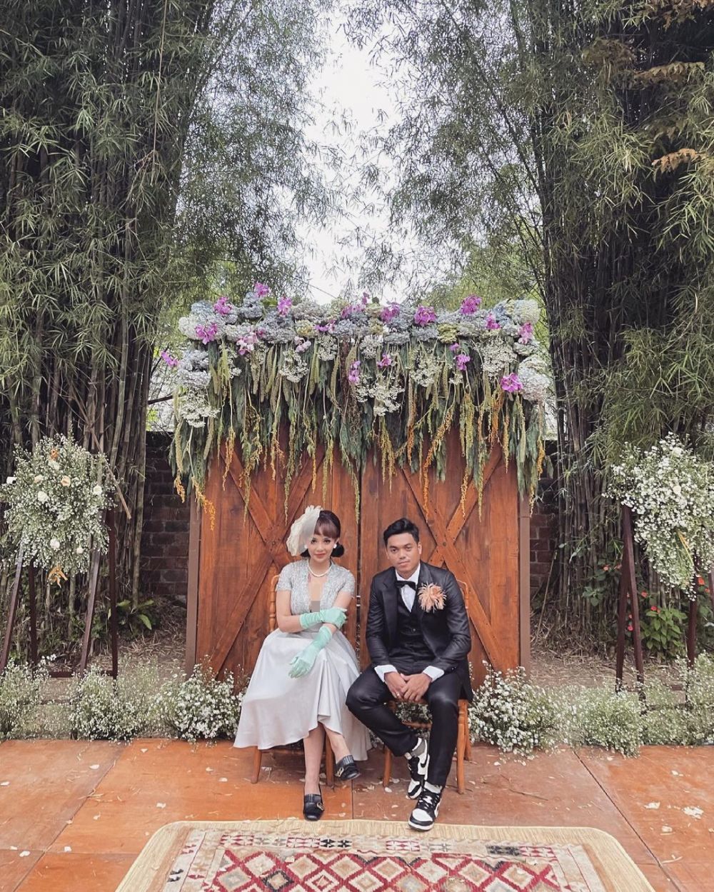 10 Momen pernikahan Alfath Fathier & Nadia Christina, penuh kehangatan