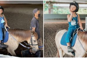 9 Potret keseruan Gempi dan Gisel berkuda di Bali, bikin salfok