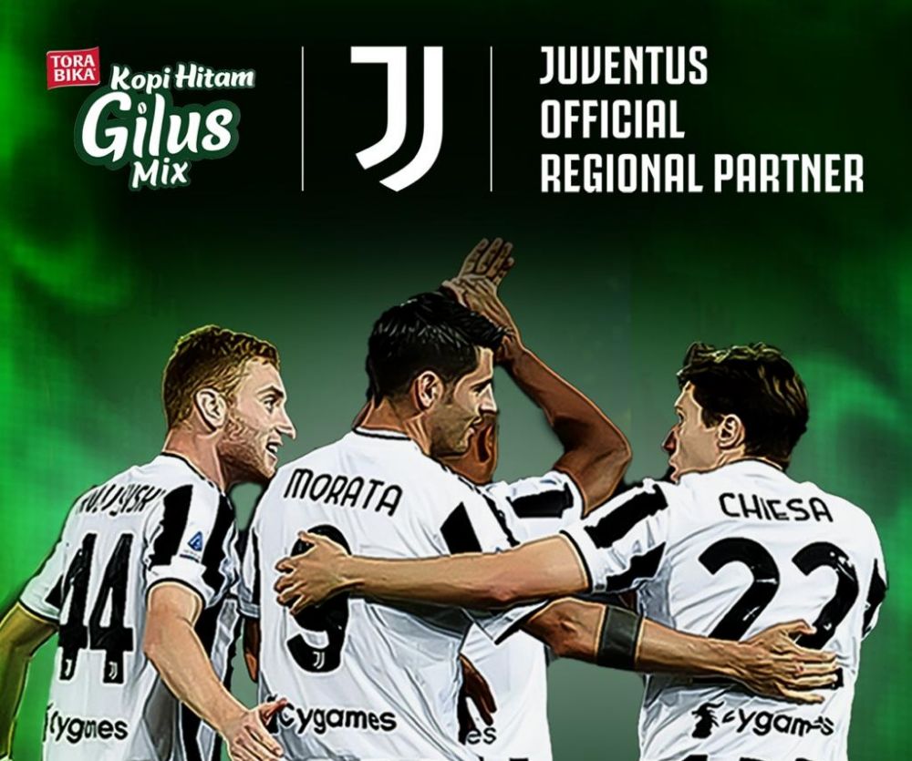 Kopi hitam Gilus Mix resmi menjadi mitra regional Juventus FC, keren!