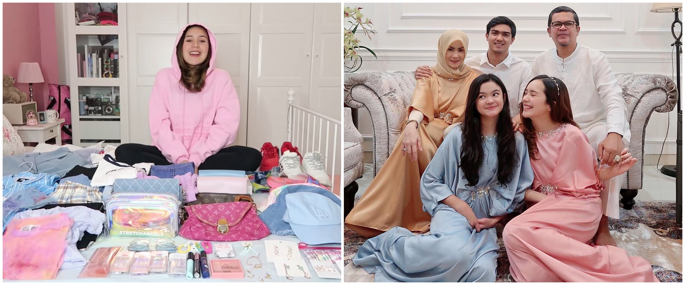 10 Penampakan rumah Beby Tsabina, kamarnya girly abis