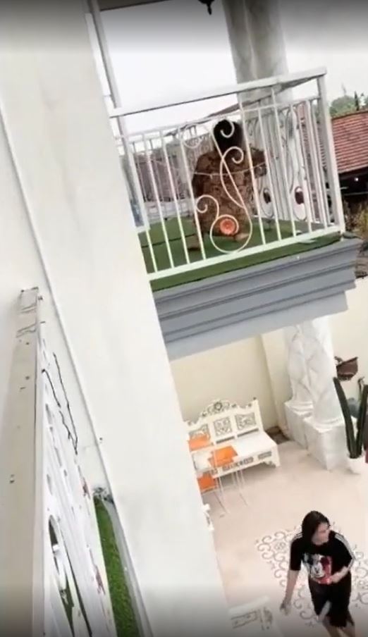 Potret balkon rumah 5 pedangdut cantik, milik Ayu Ting Ting asri abis