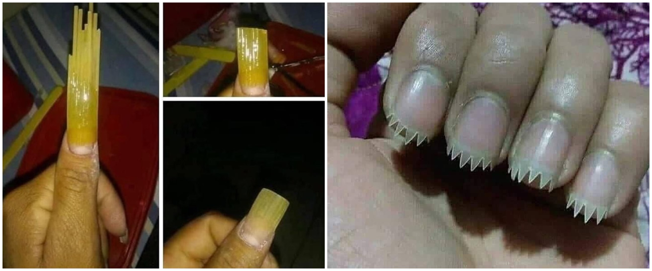 10 Penampakan nyeleneh kuku usai perawatan ini kocak abis
