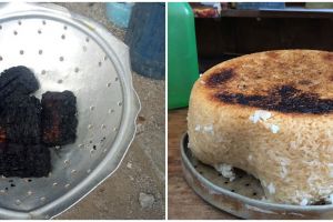 20 Potret lucu makanan gosong ini bikin yang lihat gigit jari