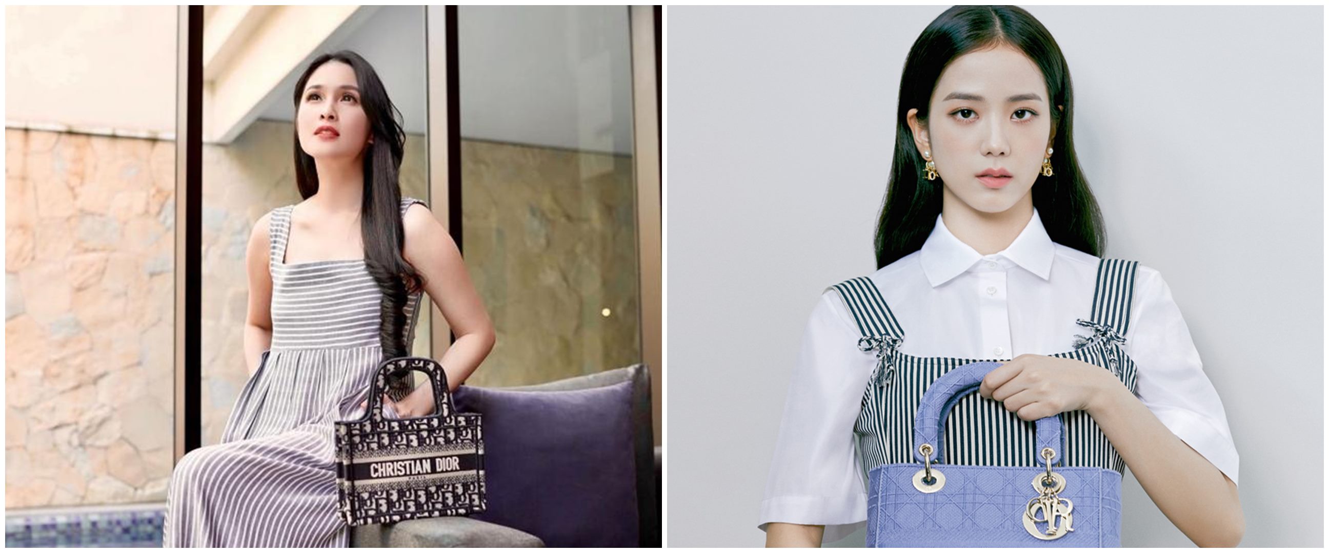 10 Momen seleb kembaran baju dengan idol Korea, Nagita curi perhatian