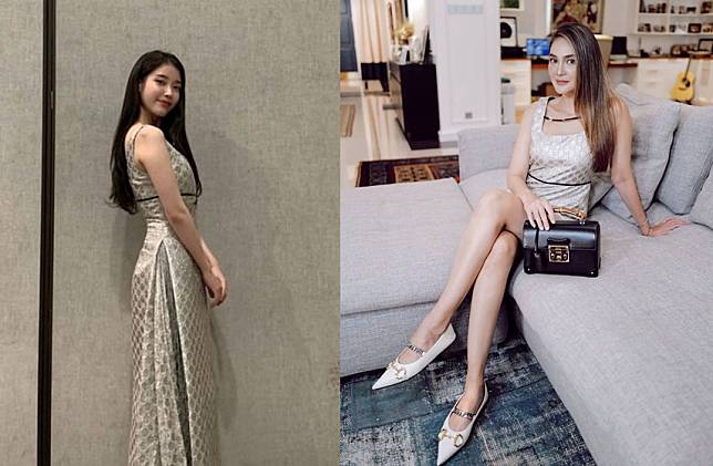 10 Momen seleb kembaran baju dengan idol Korea, Nagita curi perhatian