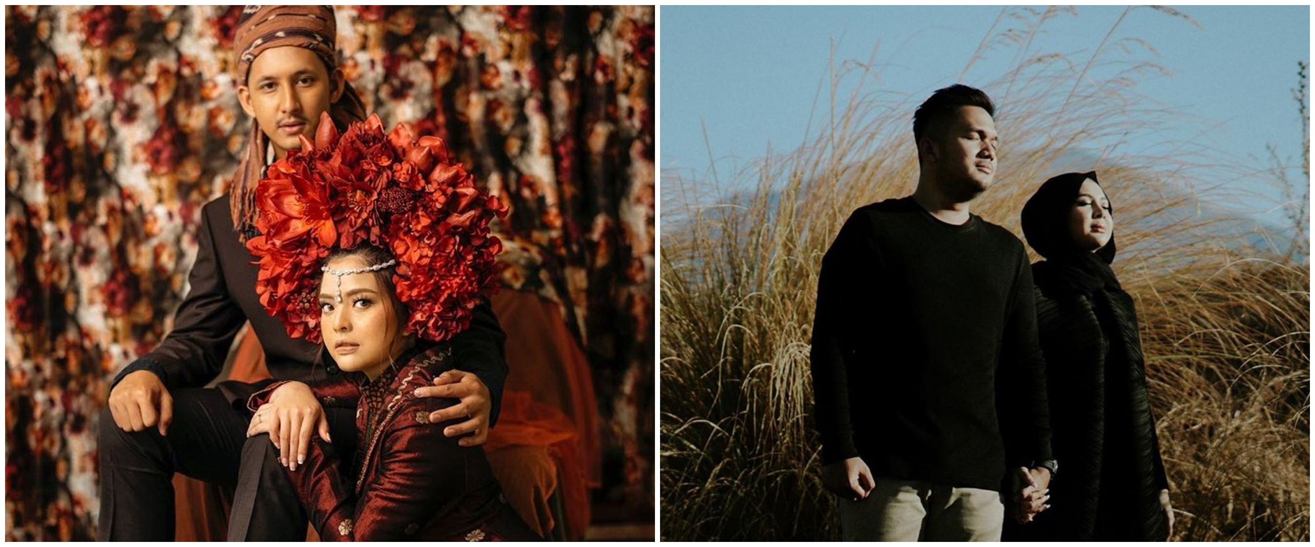 Beda gaya mantan 7 artis cilik saat prewedding, Joshua curi perhatian