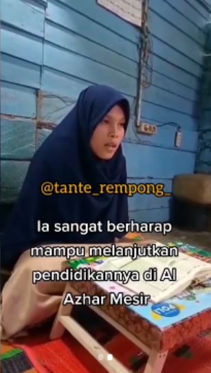 Kisah haru perjuangan gadis diterima di Universitas Al-Azhar Mesir